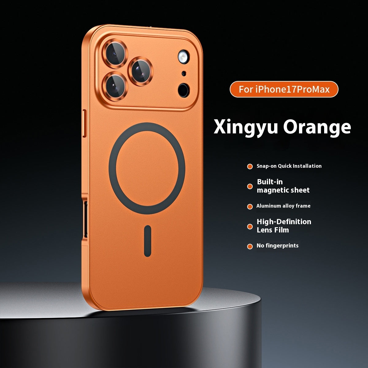 Metal Aluminum Alloy Frame - Magnetic IPhone Case