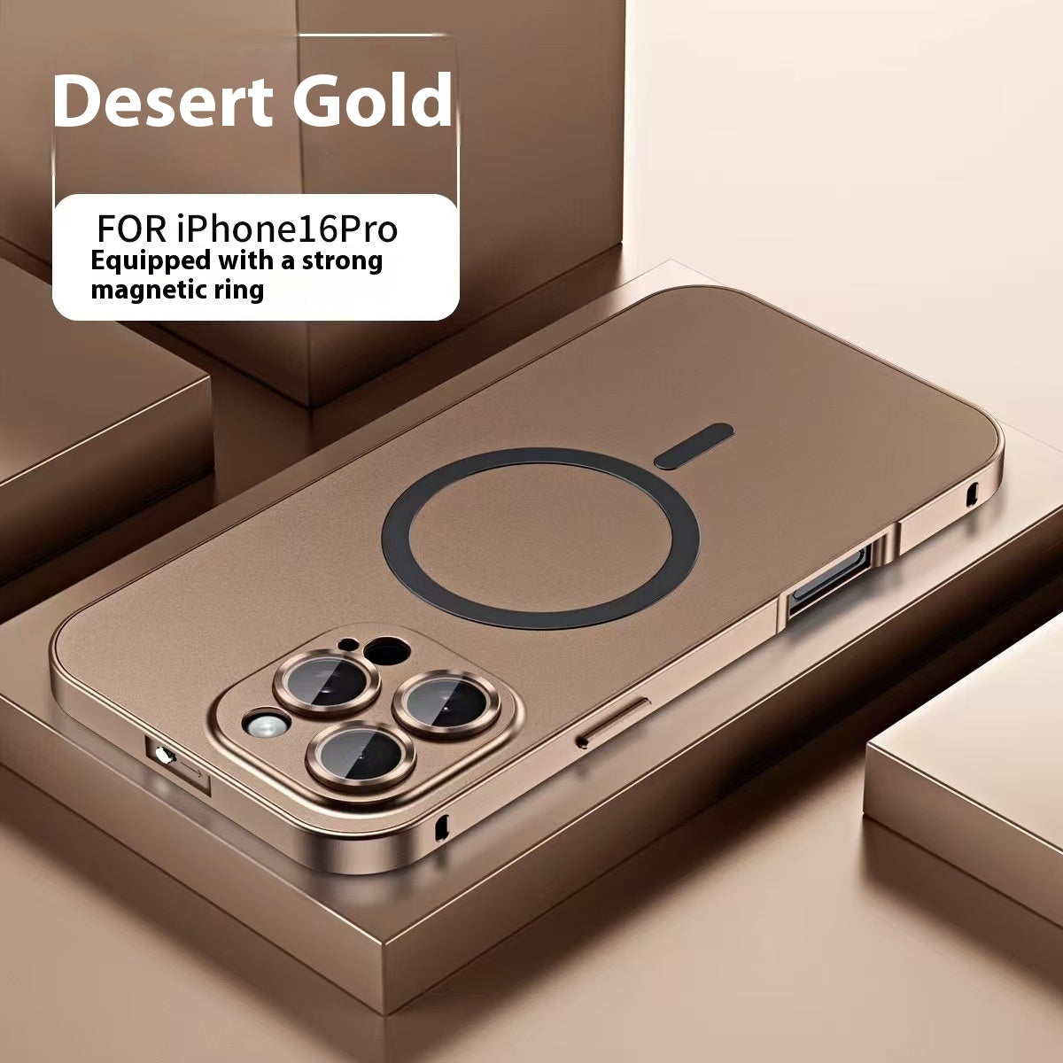 Metal Aluminum Alloy Frame - Magnetic IPhone Case