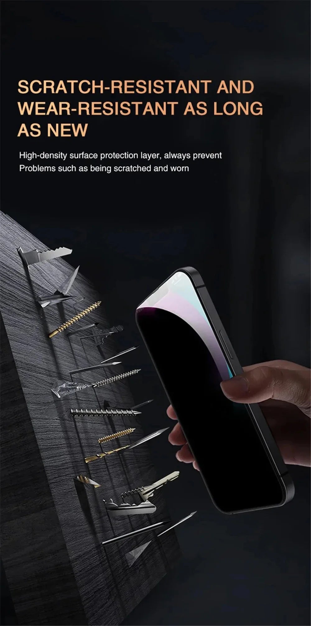 Privacy Screen Protector For iPhone
