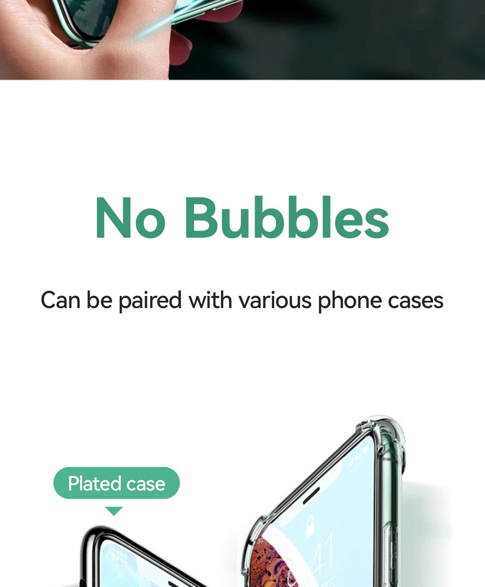 Joyroom 3/2/1PCS HD Glass For iPhone Screen Protector Tempered Glass Protection