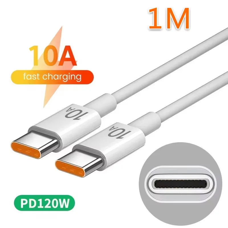 240W GaN Fast Charger With LED Light 5 in 1 Multi Port Phone Charging Head