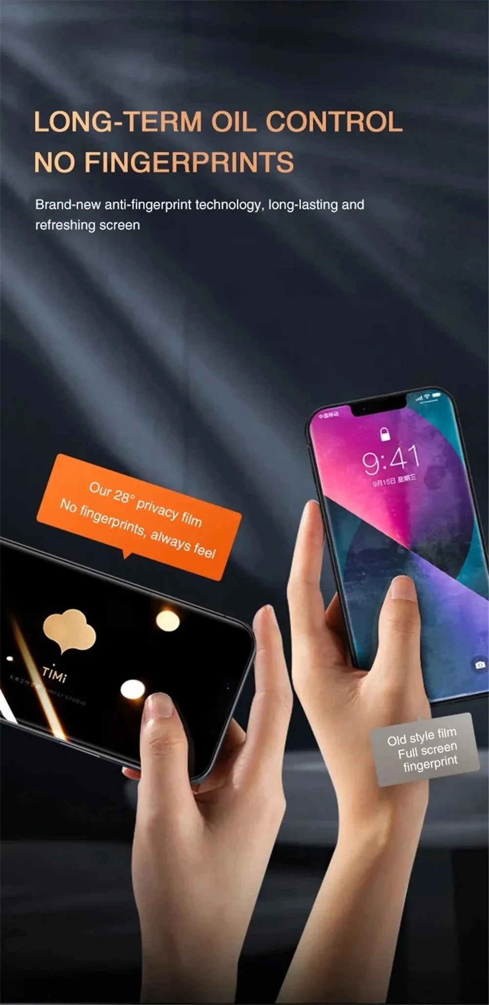 Privacy Screen Protector For iPhone