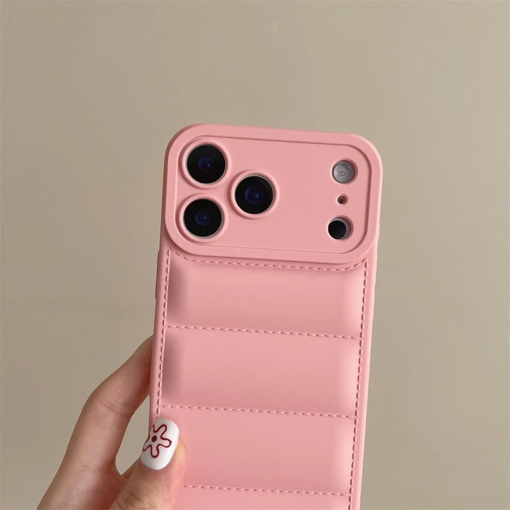 Silicone Case For iPhone - Shockproof Camera Protection Wrist Strap Cover