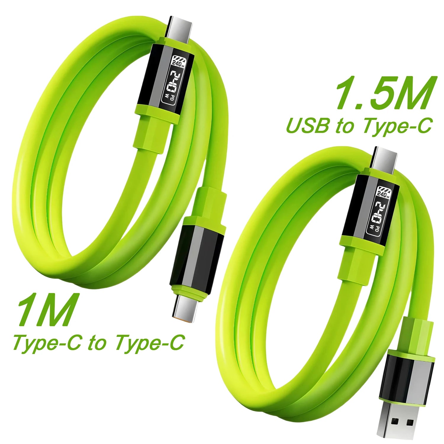 Mobile Phone Fast Charge 240W USB cable Type-C cable Quick Data Wire