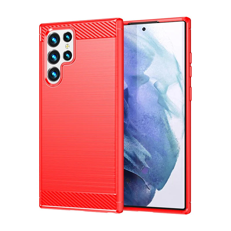 Samsung Galaxy S22, S23 Case Cover Coque Bumper Shockproof TPU