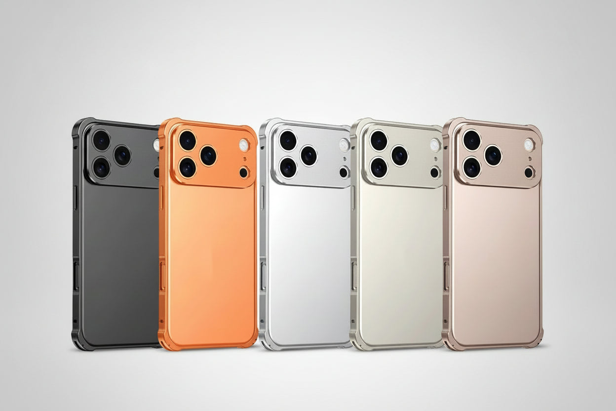 Shockproof and Drop Resistant Premium Metal Case