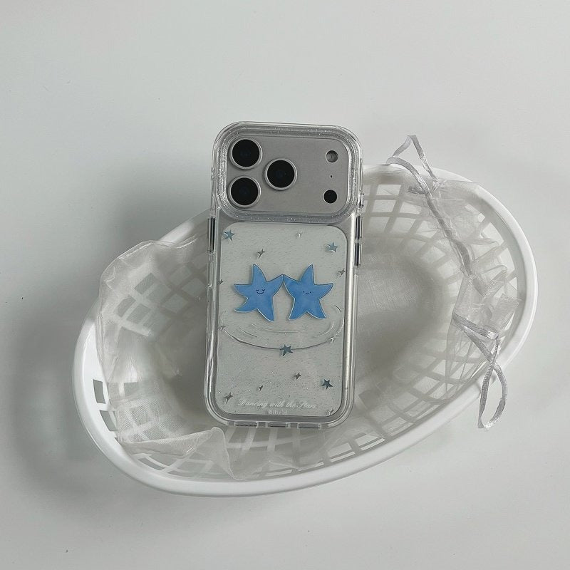 Korean-style Blue Star Phone Case