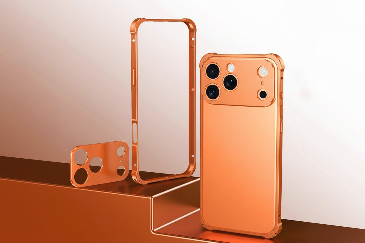 Shockproof and Drop Resistant Premium Metal Case