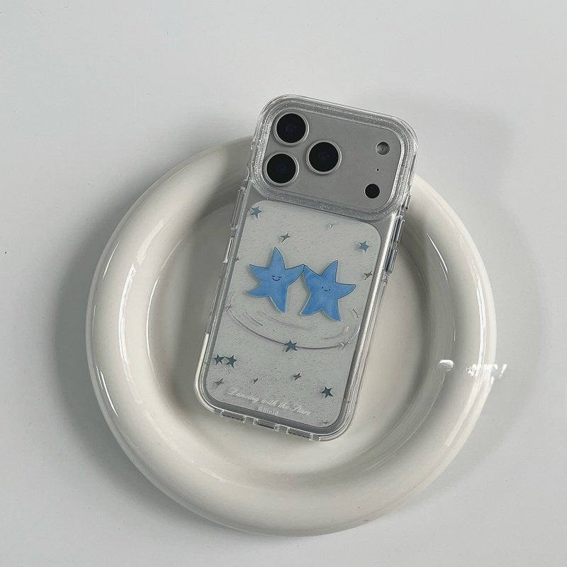 Korean-style Blue Star Phone Case